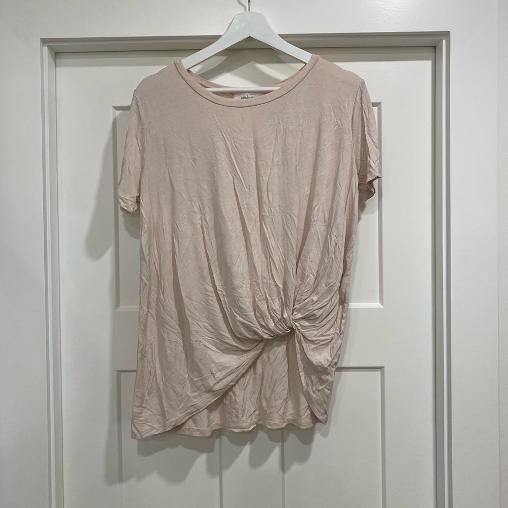 CJLA Pink Tie Tee